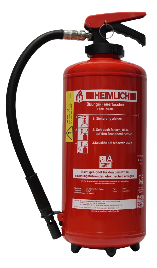 HEIMLICH Übungslöscher Typ Ü 6/9-4