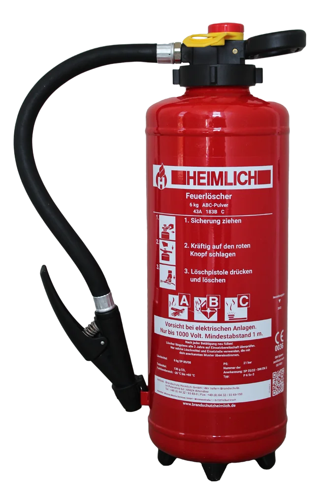HEIMLICH Pulveraufladelöscher Typ P 6 Sc-3